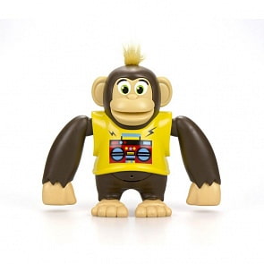 Робот Обезьяна Чимпи желтая, движение и звук (Silverlit, 88564-2)