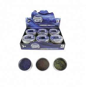 Жвачка для рук, 3 цвета, металлик-хамелеон (1toy, Т14016) (ассортимент)