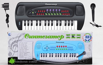 Синтезатор с микрофоном – Е-нотка, 32 клавиши  