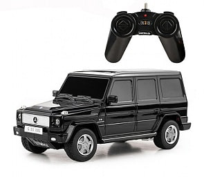 Машина на р/у - Mercedes-Benz G55, 1:24, черный (Rastar, 30500B)