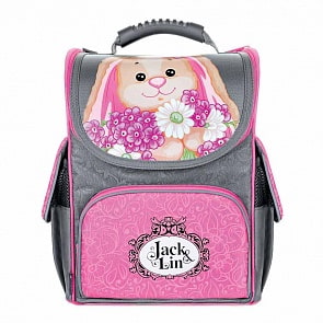 Рюкзак Jack&Lin Зайка с букетом - Для тебя... (MaxiToys, JL-092018-1)