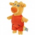 Мягкая игрушка - Оранжевая корова - Теленок Бо, 17 см  - миниатюра №2