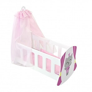 Люлька с балдахином серии Мимими - Крошка Ми (Paremo, PFD120-72)