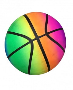 Мяч Баскетбол, 23 см (1Toy, Т11996)