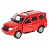 Инерционная металлическая машина - УАЗ Patriot, красный 12 см, открываются двери  - миниатюра №1