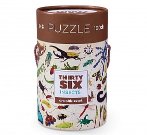 Пазл 36 Животных: Насекомые 100 элементов (Crocodile Creek, 4054-6)