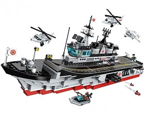 Конструктор с фигурками - Морская база, 642 детали (Enlighten Brick, BRICK1723 (9)