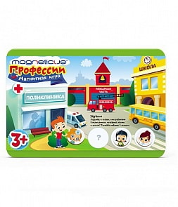 Обучающий набор - Профессии в металлической коробке (Magneticus, POL-014)