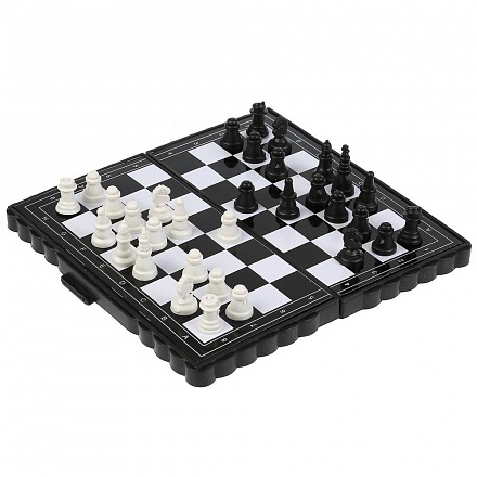 Игра магнитная - Шашки-шахматы 