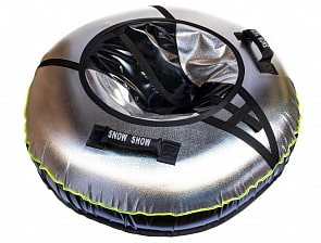 Санки надувные – Тюбинг RT Neo со светодиодами, черный, 105 см (RT, 7309RT)