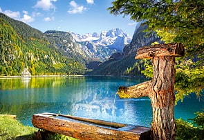 Пазлы Castorland – Озеро Австрия, 1500 элементов (Castorland, C-151332)