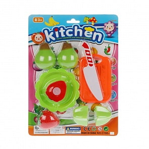 Продукты для резки, 9 предметов (Наша игрушка, KY188-1)