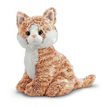 Мягкая игрушка - Полосатая кошка 