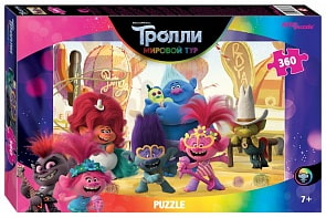 Пазл - Trolls-2, 360 деталей (Step Puzzle, 96087)