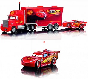  Mack + Turbo McQueen на радиоуправлении (Dickie, 3089558)