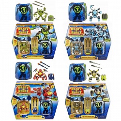 Игрушка из серии Ready2Robot - Две капсулы и оружие, 4 вида (MGA Entertainment, 553878) - миниатюра