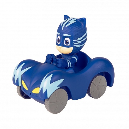Игрушка для ванны - Кэтбой в машине из серии Герои в масках ТМ PJ Masks 