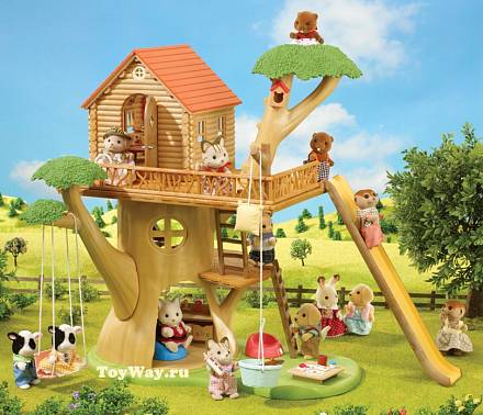 Дерево-дом для Sylvanian Families 