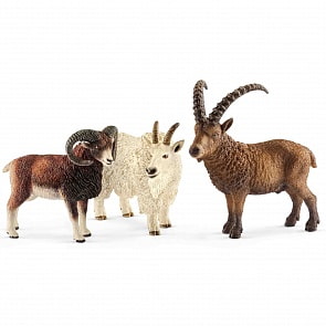 Игровой набор - Животные гор (Schleich, 41459k)