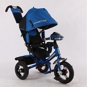 Велосипед Lexus trike LX, свет и звук, синий (Lexus Trike, LX-950DWM-7sim)
