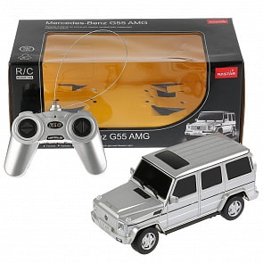 Машина р/у Rastar - Mercedes G55, масштаб 1:24, со светом (Rastar, 30500-RASTAR) (ассортимент)