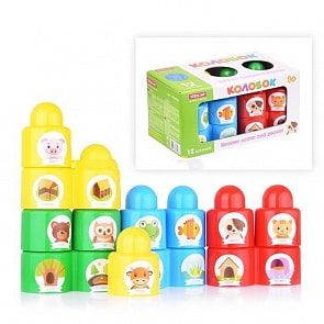 Конструктор Колобок - Помоги найти мой домик (Stellar, 03023_stell)