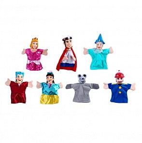 Кукольный театр – Золушка, 7 кукол (Жирафики, 68325)