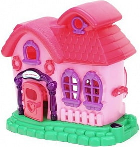 Домик для друзей «Лунтик» со световыми и звуковыми эффектами, 3 фигурки (Играем вместе, LUN16639sim)