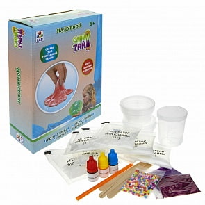 Набор Слайм тайм - Сделай надувной слайм (1Toy, Т19134)