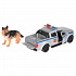 Модель Пикап Ford Ranger 20 см с собакой 4,5 см двери и багажник открываются инерционная металлическая  - миниатюра №4