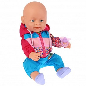 Интерактивный пупс с аксессуарами, пьет и писает, 43 см (B1725247)