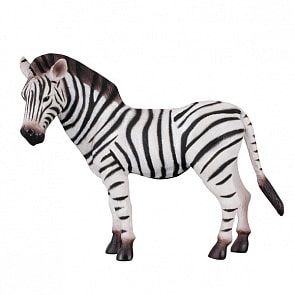 Фигурка жеребенка зебры (GULLIVER Collecta, 88168b)