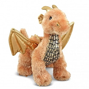 Мягкая игрушка - Дракон Люстер (Melissa&Doug, 7571_md)