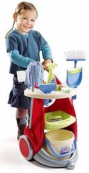 Тележка для уборки: швабра, щетки и акссессуары (Smoby, 24349) - миниатюра