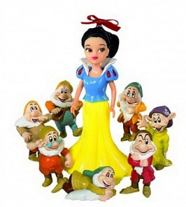 Мини-набор " Белоснежка и 7 гномов"  (Simba, 5064764)