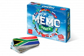 Настольная игра Мемо – Флаги (Бэмби, 7890sim) 