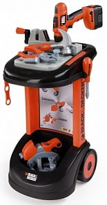 Детский игровой набор для мальчиков – тележка с инструментами B&D (Smoby, 500198)