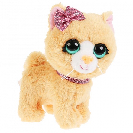 Игрушка мягкая - Кошка Апельсинка, 16 см 