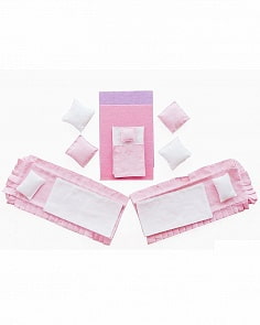Набор текстиля для розовых домиков серии - Вдохновение (Paremo, PDA315)