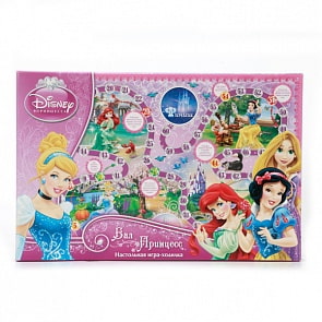 Настольная игра-ходилка «Принцессы Дисней. Бал Принцесс» (Умка, 4690590091630sim)