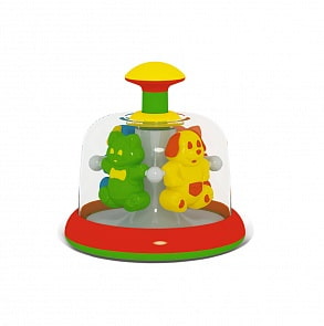 Юла-карусель "Домашние любимцы" (Stellar, 01383)