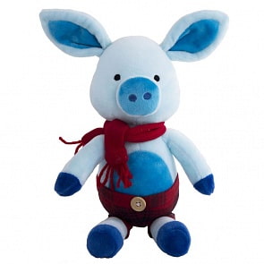 Мягкая игрушка - Поросенок Франт, 20 см. (Gulliver, 40-DN18-0004-20)