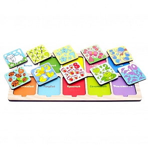 Вкладыши - Цифры - Природа (Paremo, PE720-96)