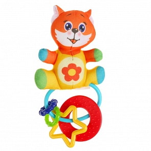 Игрушка развивающая с погремушками - Лисичка (Умка, RPT-F)