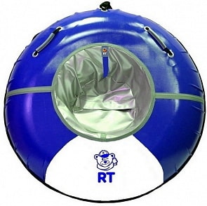 Санки надувные - тюбинг Deluxe с кольцом Ocean, диаметр 75 см. (RT, 3896RT)