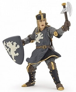 Фигурка чёрного всадника с мечом (Papo, 39775_papo)