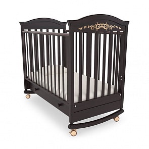 Кровать детская Гандылян К-2002-29 Даниэль Люкс, махагон (Gandylyan, GAN-К-2002-29_махагон)