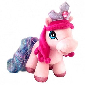 Мягкая игрушка – Пони Кристалл, озвученная, русский чип, 17 см. (Мульти-Пульти, V62309/17sim)
