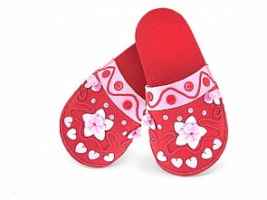 Набор шьем тапочки "Пуговки" (Docha&Mama,31379)