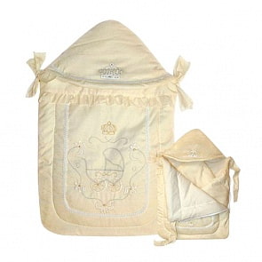 Конверт на выписку Золотой гусь - Бэби Элит, бежевый (Золотой гусь, ЗГ_6063_бежевый)